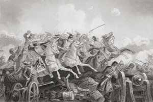 Den lette Brigades Anklage, 1883 af English School